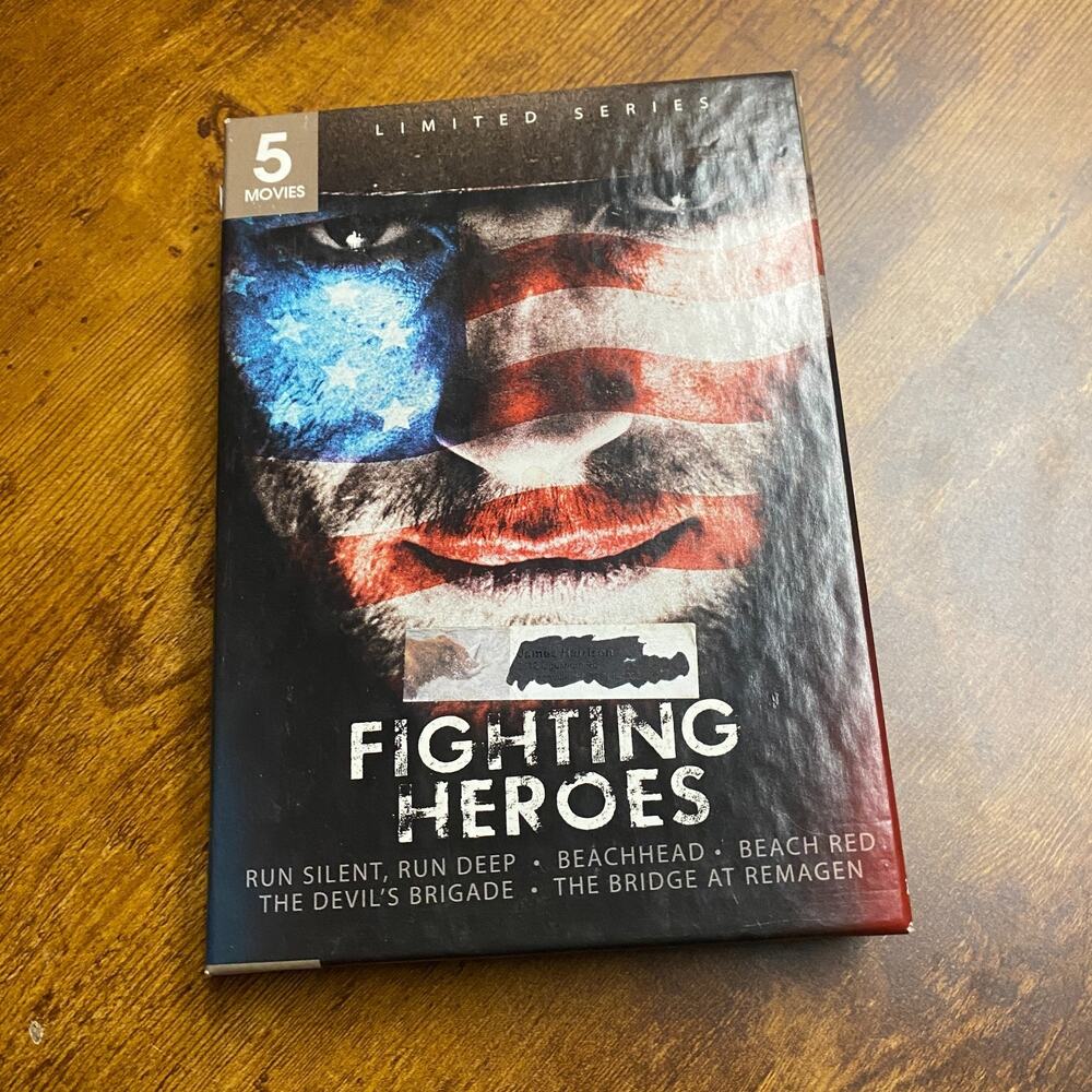 New Fighting Heroes: 5 Movies (DVD, 2011, 2-Disc Set)